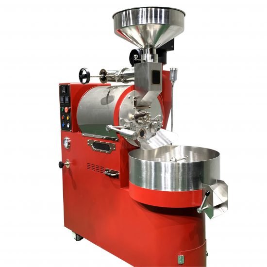 Red 6kg coffee roaster machine